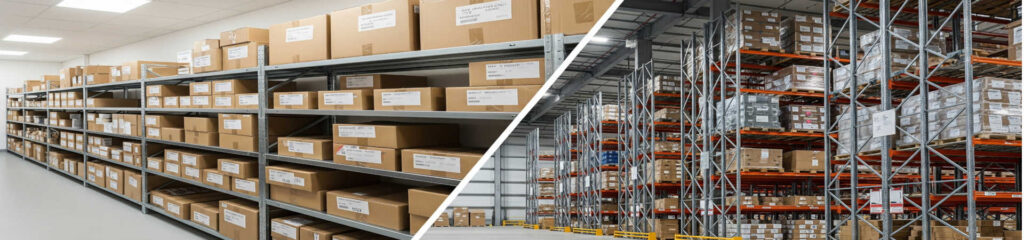 Montagem de Estantes de Aço