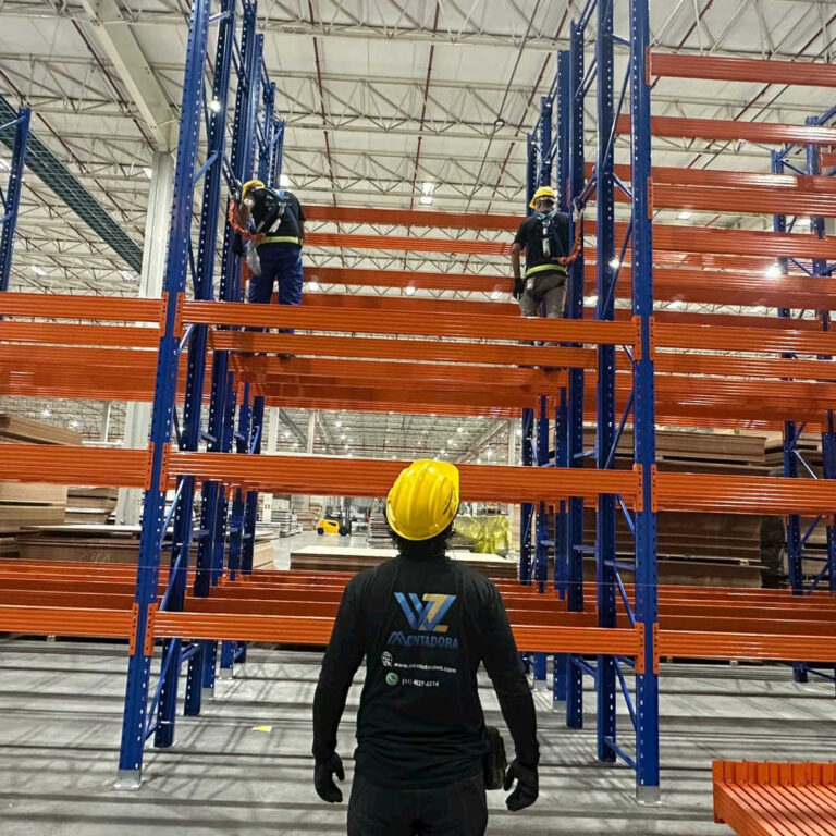 Montagem de Porta Palete