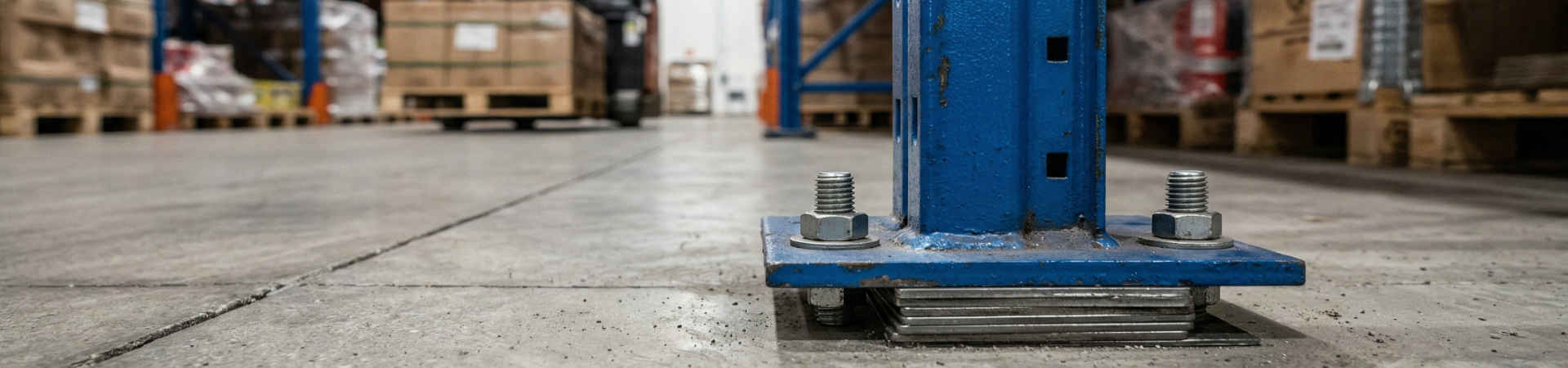 Nivelamento de Piso para Porta-Paletes