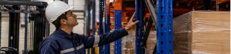 inspeção de estruturas porta-paletes